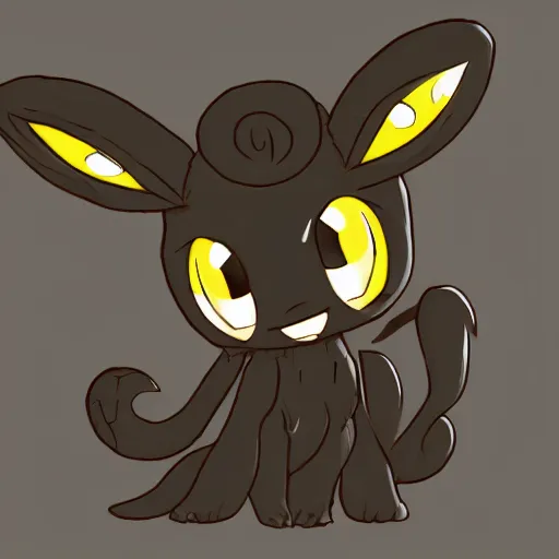 Image similar to umbreon condescendingly breaking up with shuffles, realistic high detail,