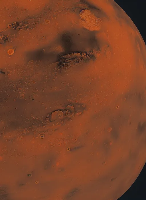 Image similar to planet mars, 1 8 mm, high res, highly detailed, photographed,