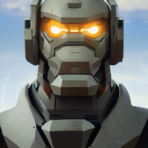 Image similar to face icon stylized minimalist mechwarrior, loftis, cory behance hd by jesper ejsing, by rhads, makoto shinkai and lois van baarle, ilya kuvshinov, rossdraws global illumination