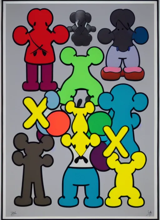 Image similar to kaws artwork