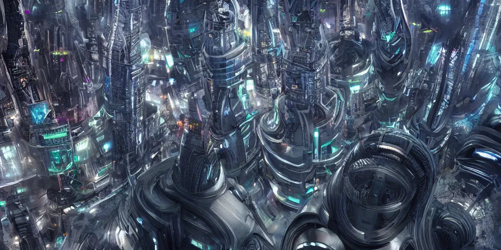 Prompt: human futuristic city, highly detailed, epic, si - fi, insanely complex, 8 k, sharp focus,