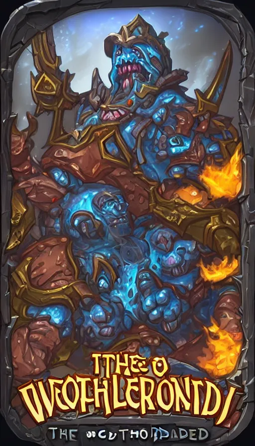 Image similar to the end of the world, from hearthstone