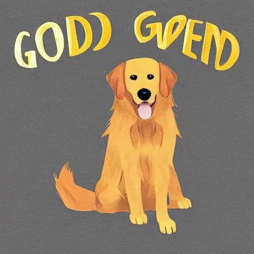 Prompt: “ god as a golden retriever ”