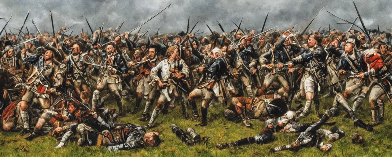 Prompt: The Battle of Culloden