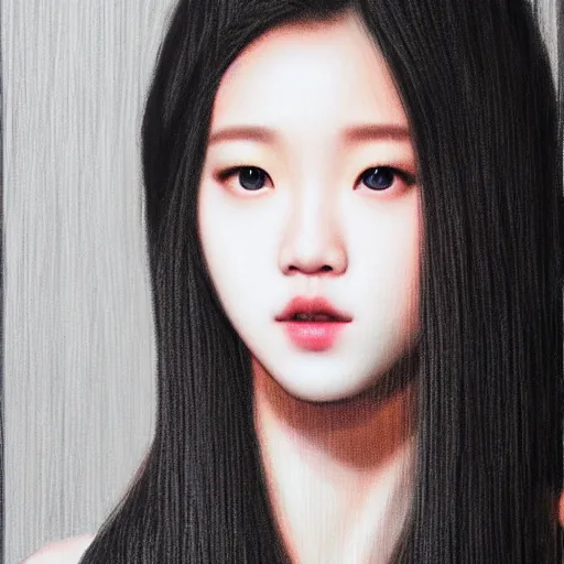 Image similar to jisoo of blackpink, hyperrealistic portrait, bladerunner street, by justine florentino, fantasy art, photo realistic, dynamic lighting, artstation, poster, volumetric lighting, very detailed face, intricate complexity, 8 k, award winning