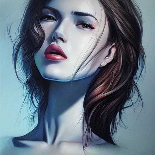 Image similar to art by artgerm