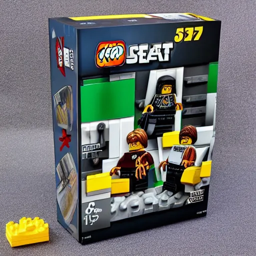 Image similar to swat sliper lego set