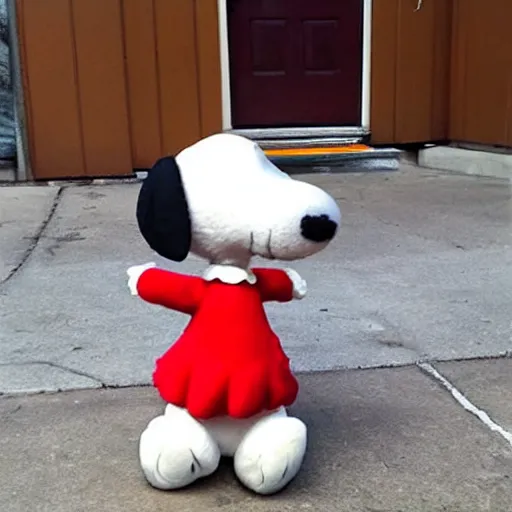 Prompt: a tinder profile for snoopy