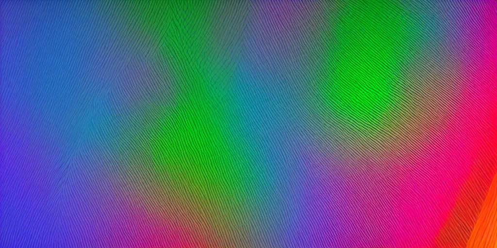 Prompt: full spectrum abstract shapes 4K