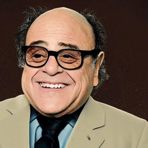 Image similar to danny devito made of egg