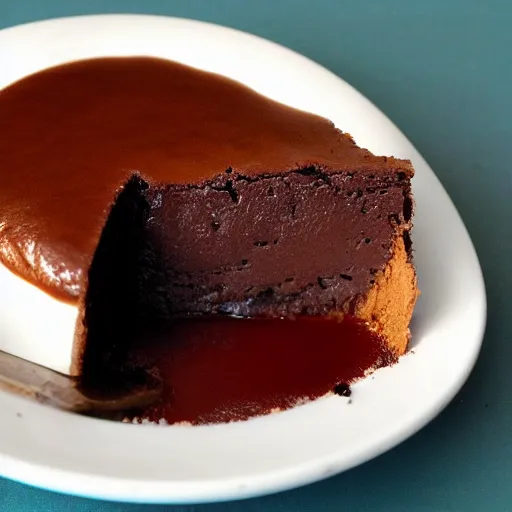 Image similar to too much brown pudding