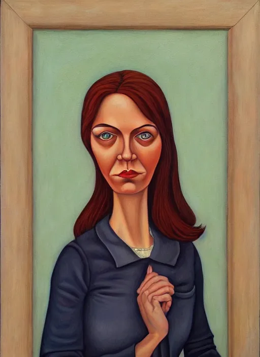 Image similar to a portrait of a lady by aaron jasinski