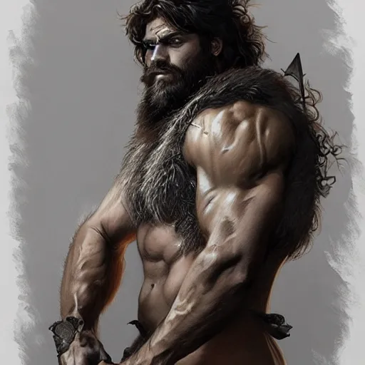 Human Body - Muscular Man stock illustration. Illustration of barbarian -  22770684