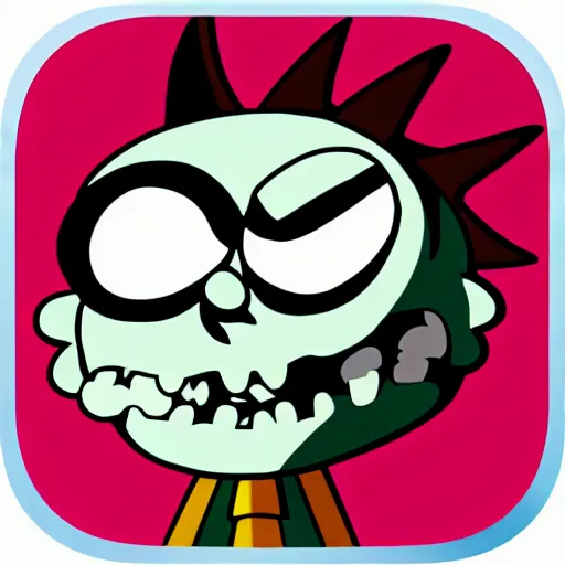 Image similar to evil amazing world of gumball rick and morty icon