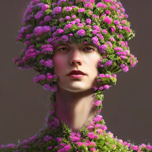 Prompt: highly detailed surreal vfx portrait of a bipedal robot head with flowers growing out of the top, stephen bliss, unreal engine, greg rutkowski, loish, rhads, beeple, makoto shinkai and lois van baarle, ilya kuvshinov, rossdraws, tom bagshaw, global illumination, detailed and intricate environment