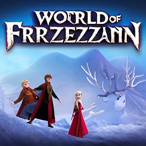 Prompt: world of frozen giants