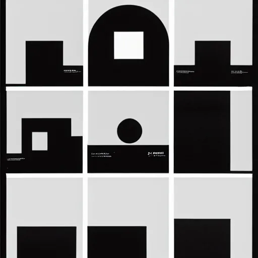 Image similar to minimal vantablack page by karl gerstner