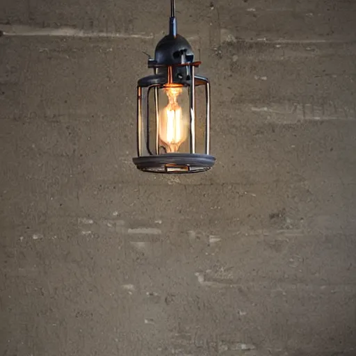 Image similar to farmhouse hanging light pendant, industrial, product photography, hanging ceiling light, industrial lighting fixture