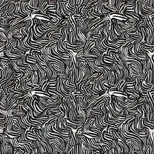 Prompt: coral patterns, black and white, texture, heightmaps, zbuffer