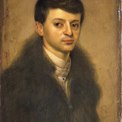 Image similar to a portrait of Volodymyr Zelenskyy, 8k, high definition, highly detailed