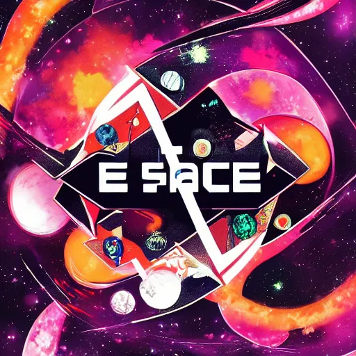 Image similar to the end of space, j - pop album cover art by minami