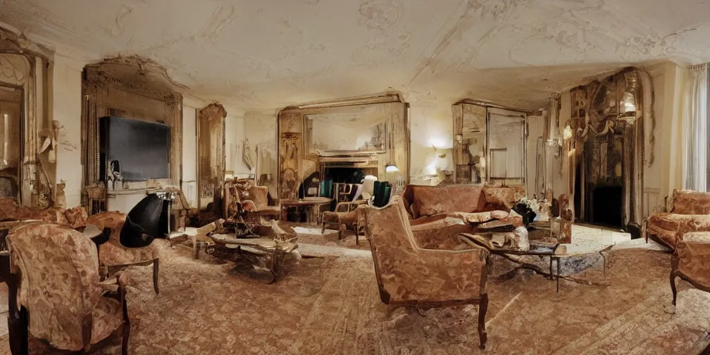 Image similar to stereoscopic image of a livingroom