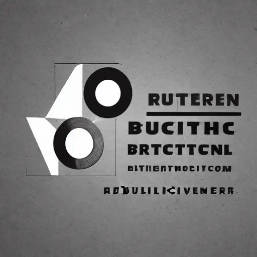 Image similar to a recursive logo representing brutalism