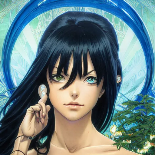 highly detailed vfx portrait of nico robin by eiichiro