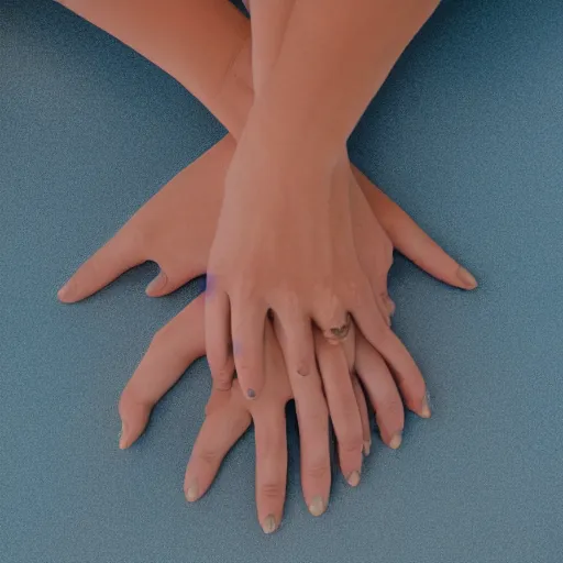 Image similar to photo of human hands, very detailed