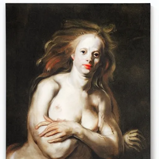 Image similar to alien by peter paul rubens