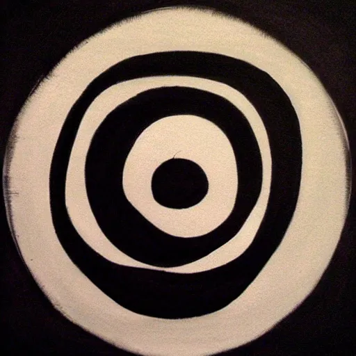 Image similar to zen, spontaneous enso, ink