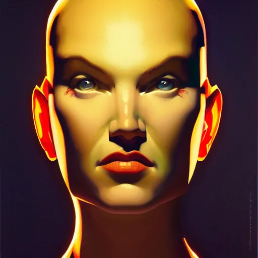 Image similar to portrait soft light, by james jeans frank mccarthy and killian eng, inspired by flash gordon, paintbrush and screen print, fine, sharp detail