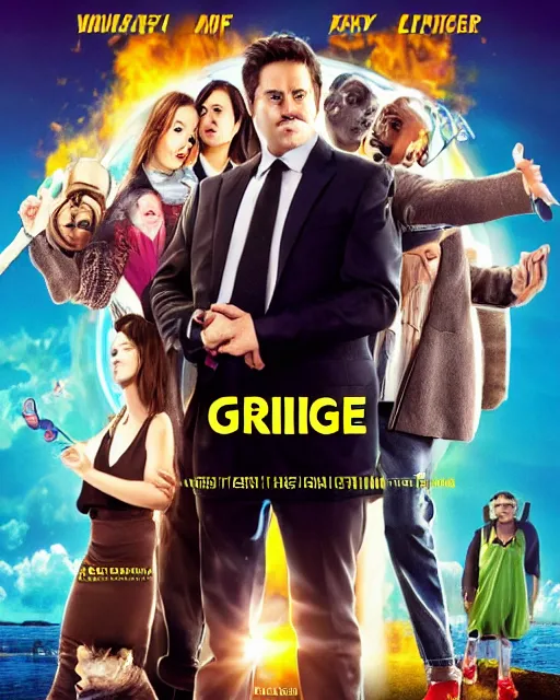 Prompt: i smell cringe, movie poster