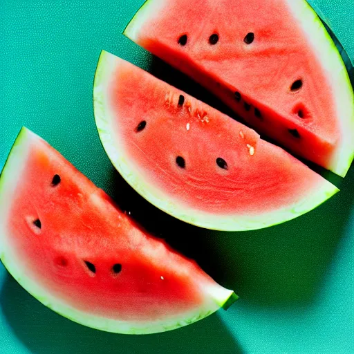Prompt: watermelon, but inside is just water