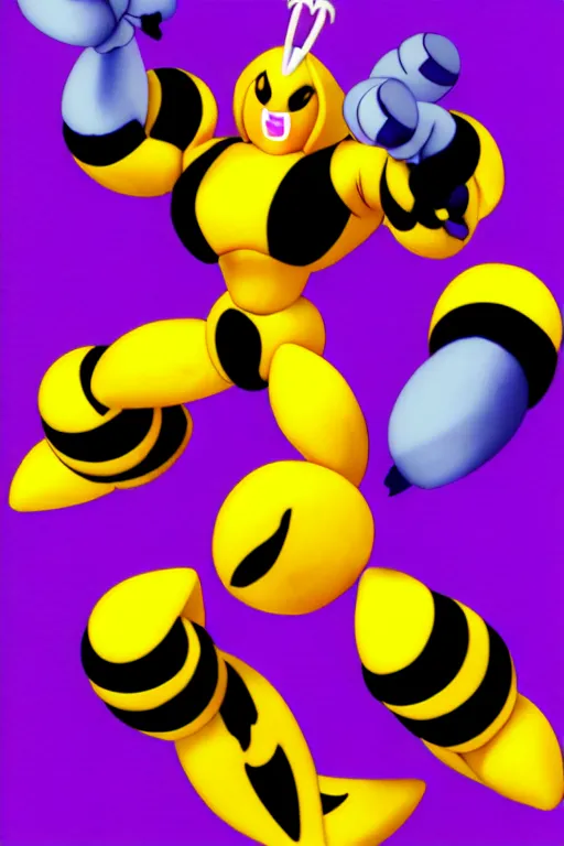 Image similar to q - bee from darkstalkers