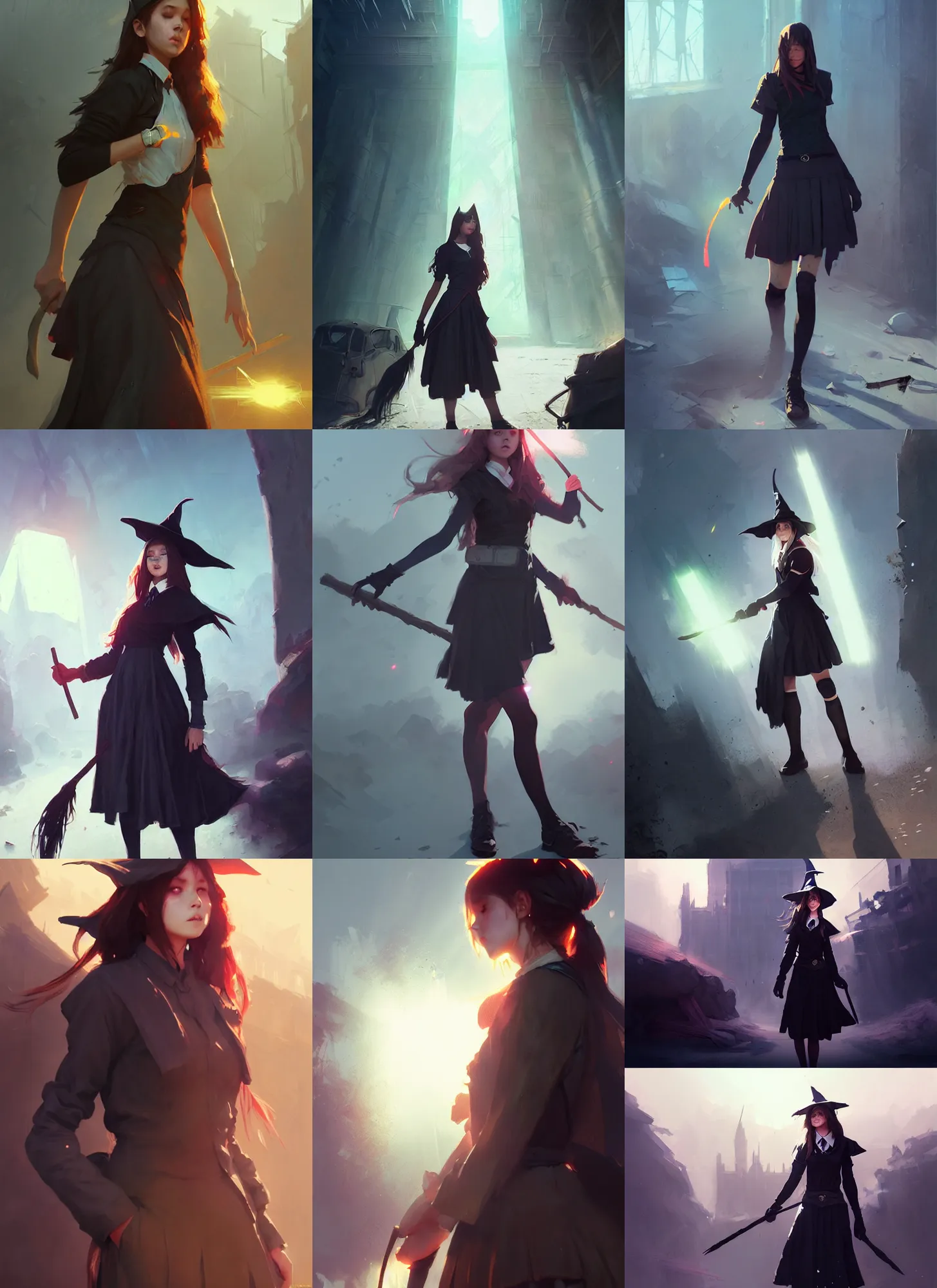 Pin by PS. I hate u on anime illustration  Witch art, Concept art  characters, Fantasy art
