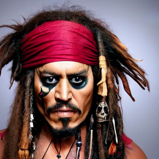 maquillaje jack sparrow