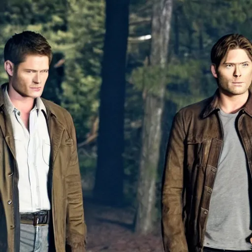 Image similar to supernatural sam and dean