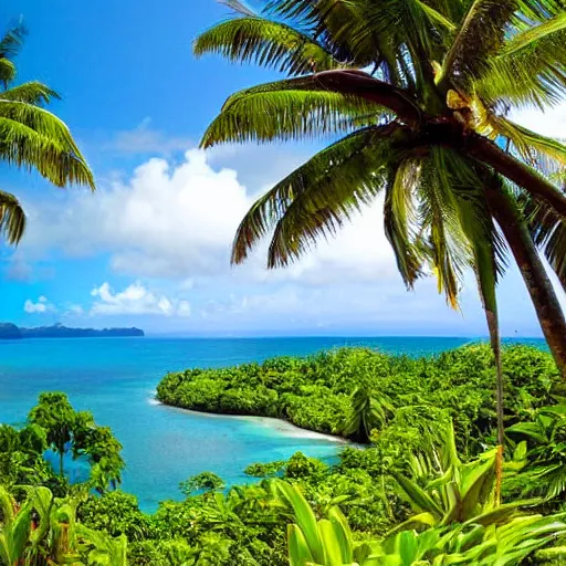 Image similar to samoa landscape, tropical, scenic