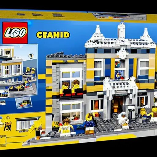 Image similar to mar - a - lago fbi raid lego set