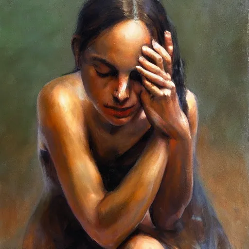 Image similar to A beautiful performance art. There are so many kinds of time. The time by which we measure our lives. Months and years. Or the big time, the time that raises mountains and makes stars. bronze by Emilia Wilk, by Boris Grigoriev tired, blocks