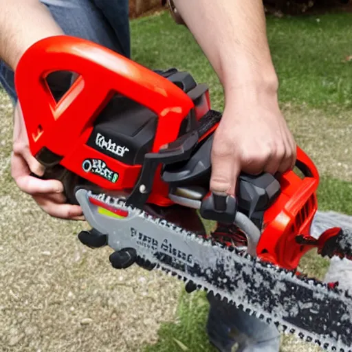 Image similar to fisher price my first chainsaw