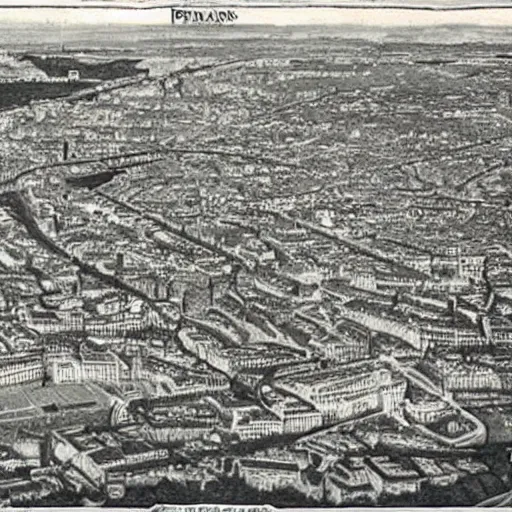 Image similar to photo of paris 500 years ago