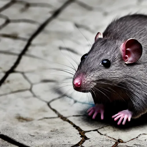 Image similar to 8 k uhd human rats, sewer, animals, bizzare, weird, endangered, highly details content