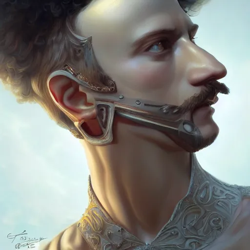 Image similar to Napoleon , closeup,, intricate, elegant, highly detailed, digital painting, artstation, concept art, matte, sharp focus, illustration, art by Artgerm and Caravage