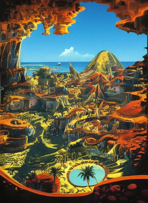 Image similar to Naples by Roger Dean