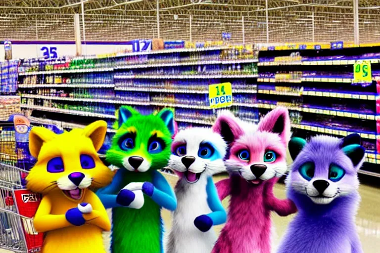 Image similar to photo of fursonas for sale at walmart