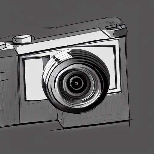 Prompt: digital camera on a table, digital art, highly detailed, high contrast, beautiful lighting, award winning, trending on art station, photorealistic, 8 k,