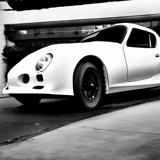 Image similar to black and white photograph of the 1933 Toyota Supra