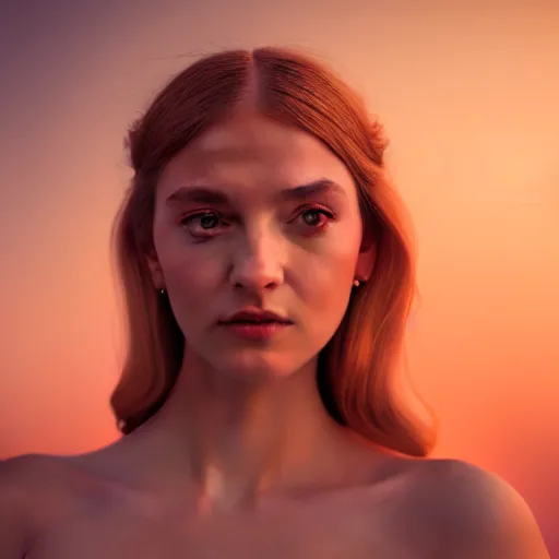 Prompt: photographic portrait of a stunningly beautiful renaissance female in soft dreamy light at sunset, contemporary fashion shoot, breathtaking, 8 k resolution, extremely detailed, beautiful, establishing shot, artistic, hyperrealistic, beautiful face, octane render